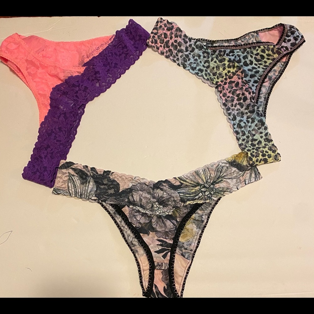 Hanky panky tricolor women’s one size 3pizas